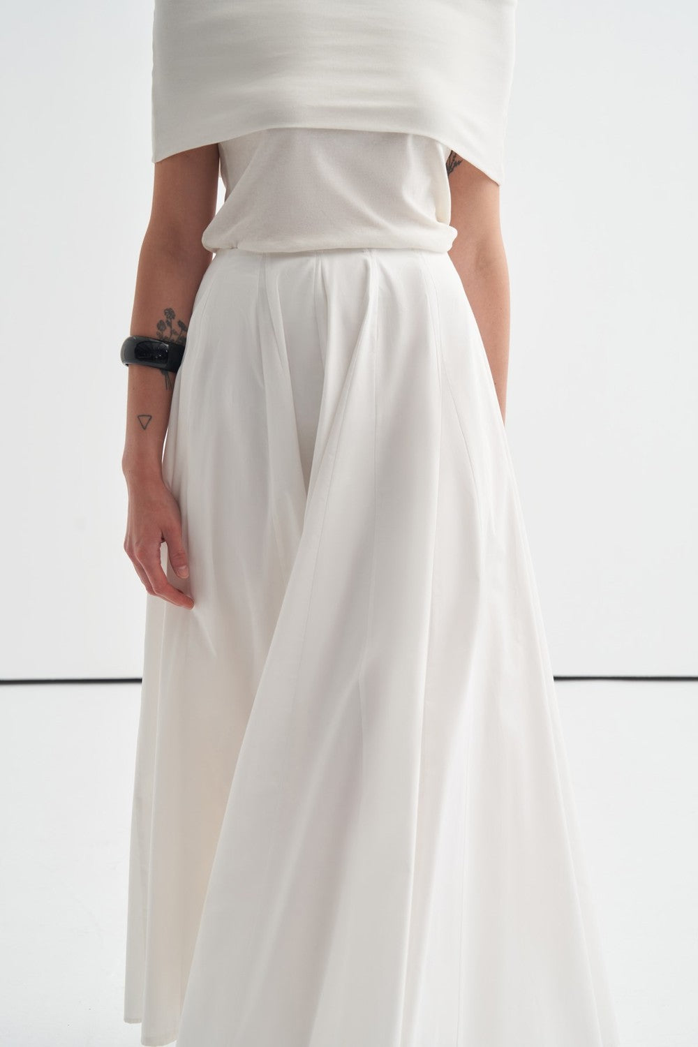 Lucia Skirt with Stitching Detail, Royal Blue