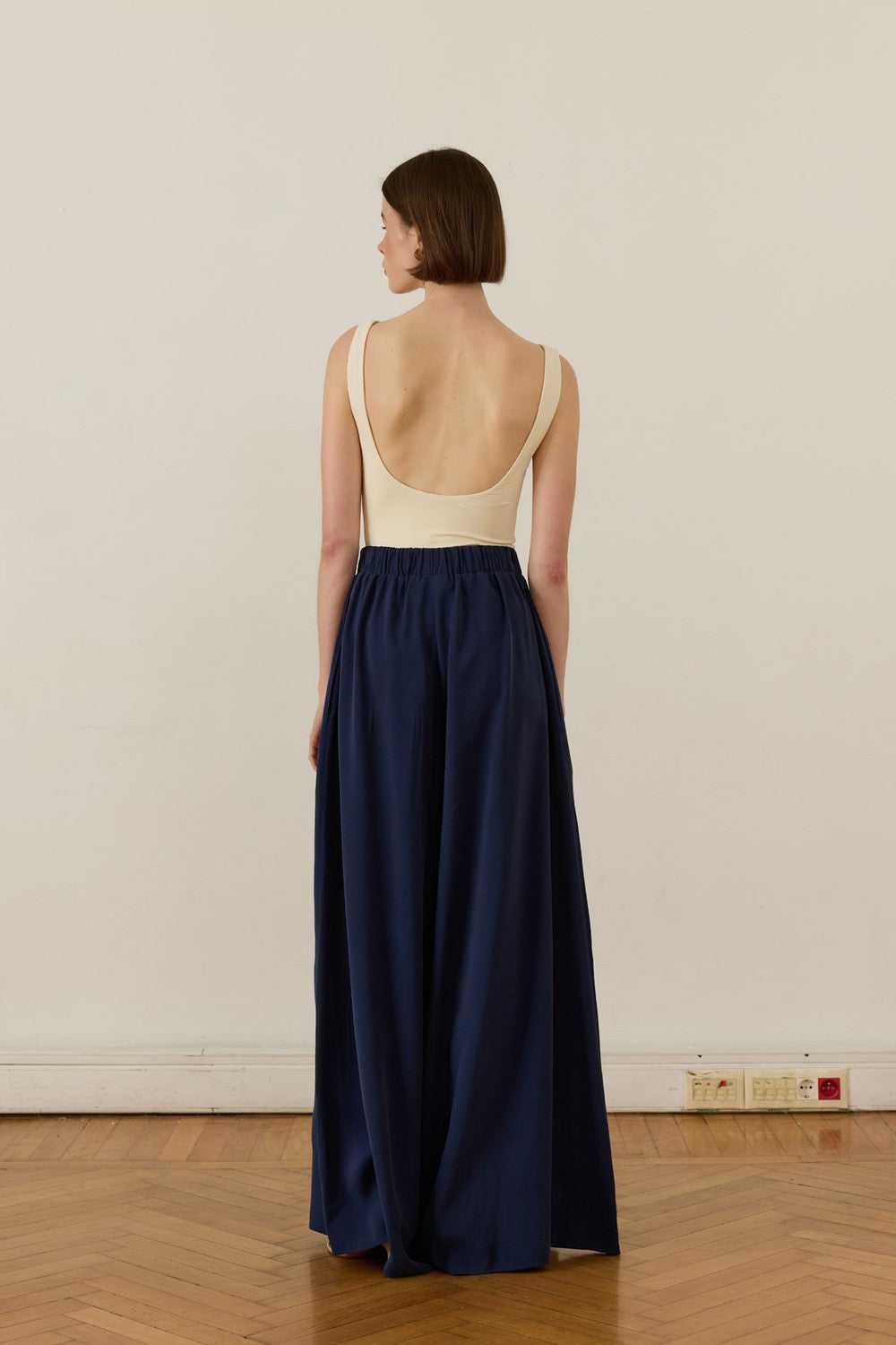 Kater Elastic Waist Trousers, Brown