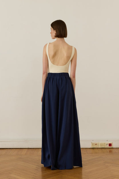 Kater Elastic Waist Trousers, Brown