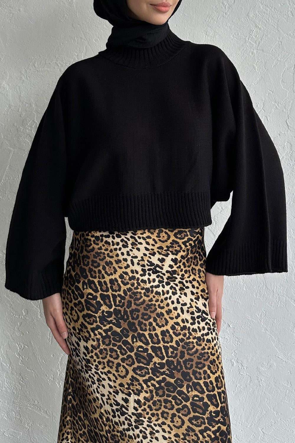Knitted Sweater Black