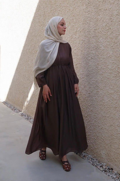 Perla Elbise Kahve