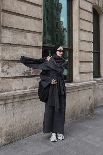 Polina Knitwear Set Dark Brown