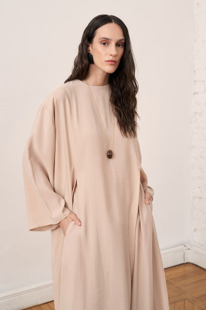 Kheesa Modal Blouse with Slit Detail, Green