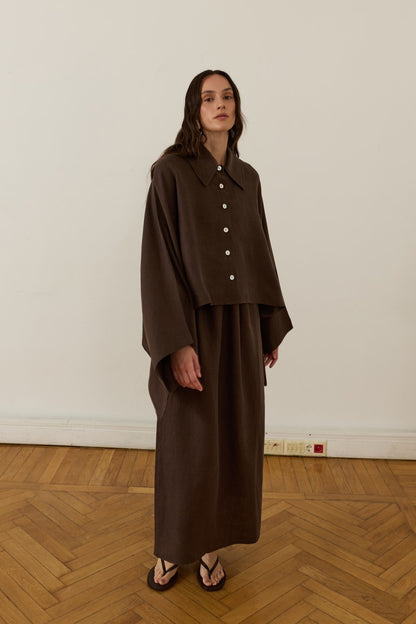 Ruwa Shirt Coffee