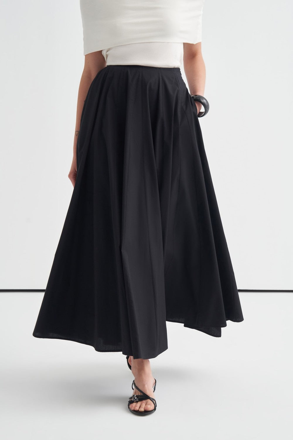 Lucia Skirt with Stitching Detail, Royal Blue