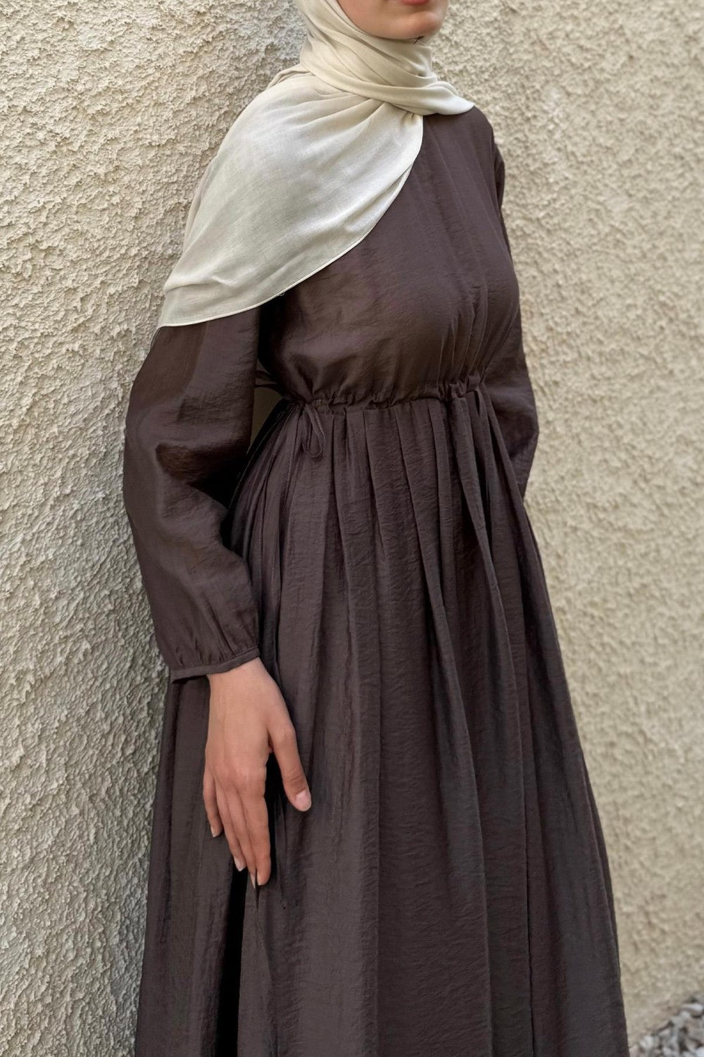 Perla Elbise Kahve