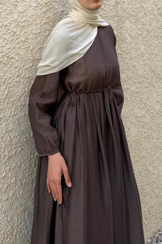 Perla Elbise Kahve