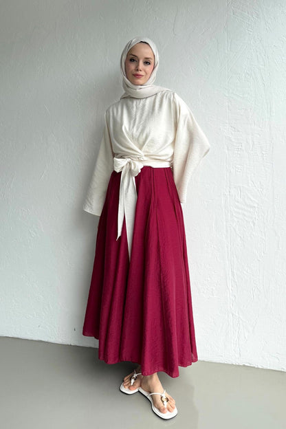 Giselle Skirt Cherry