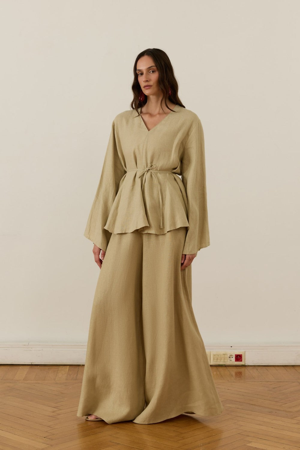 Layal Terracotta Blouse