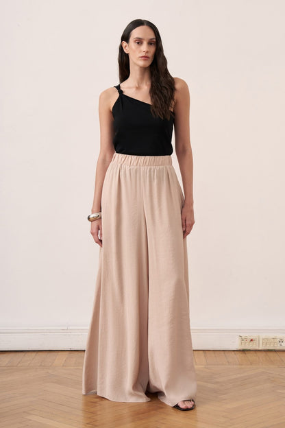 Kater Elastic Waist Trousers, Brown