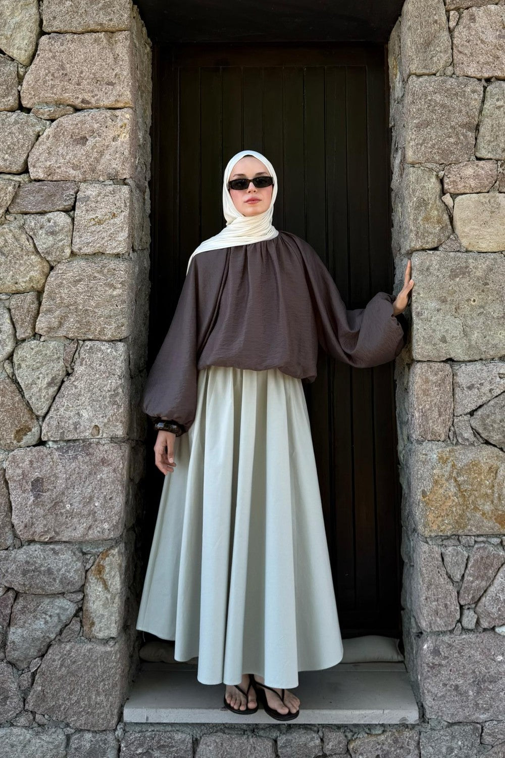 Lina Skirt Soft Green
