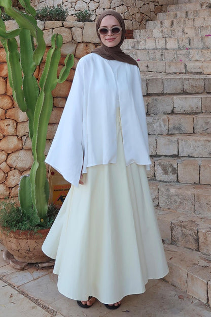 Lamis Kimono Terracotta