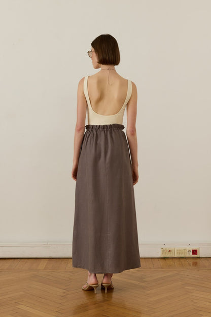 Nahla Maxi Skirt White