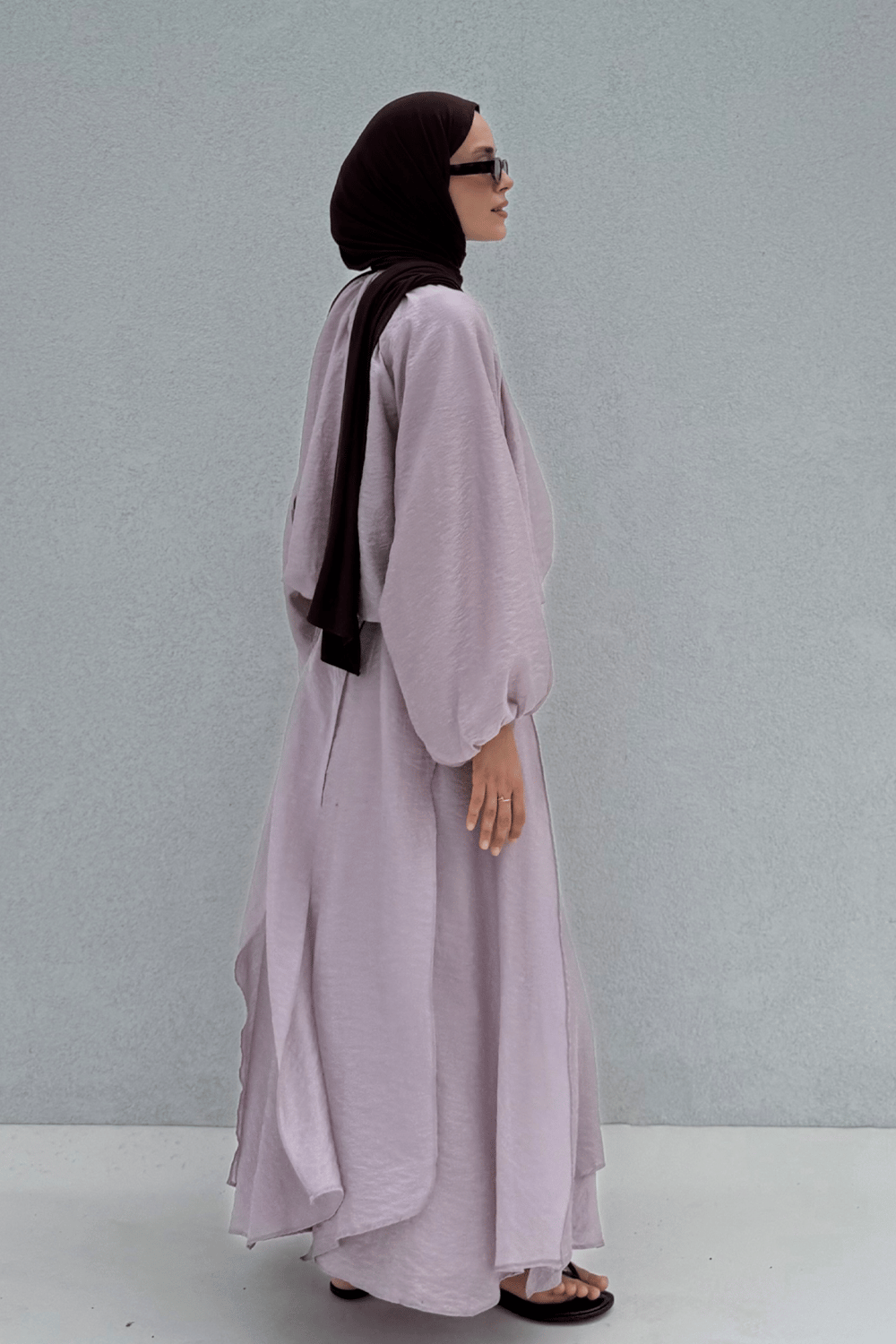 Cosey Asymmetrical Skirt Lilac