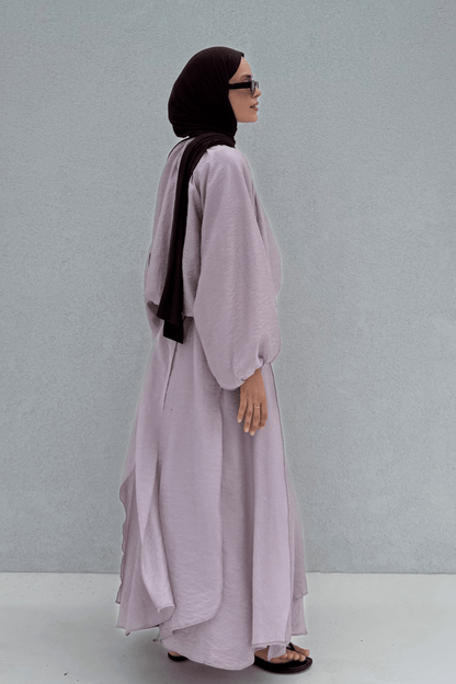 Cosey Asymmetrical Skirt Lilac