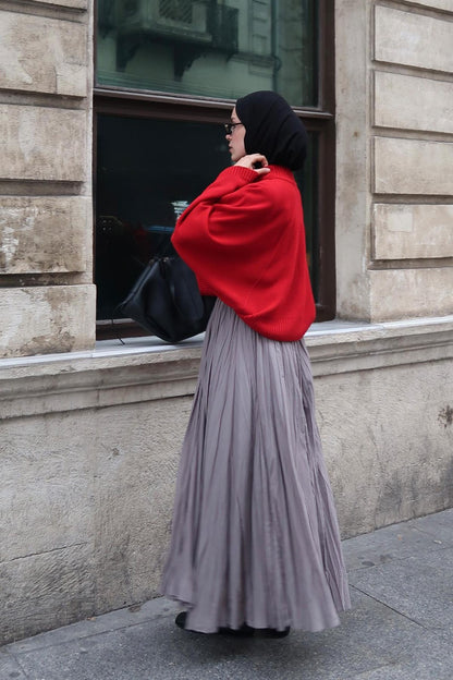 Voile Crush Skirt Lilac