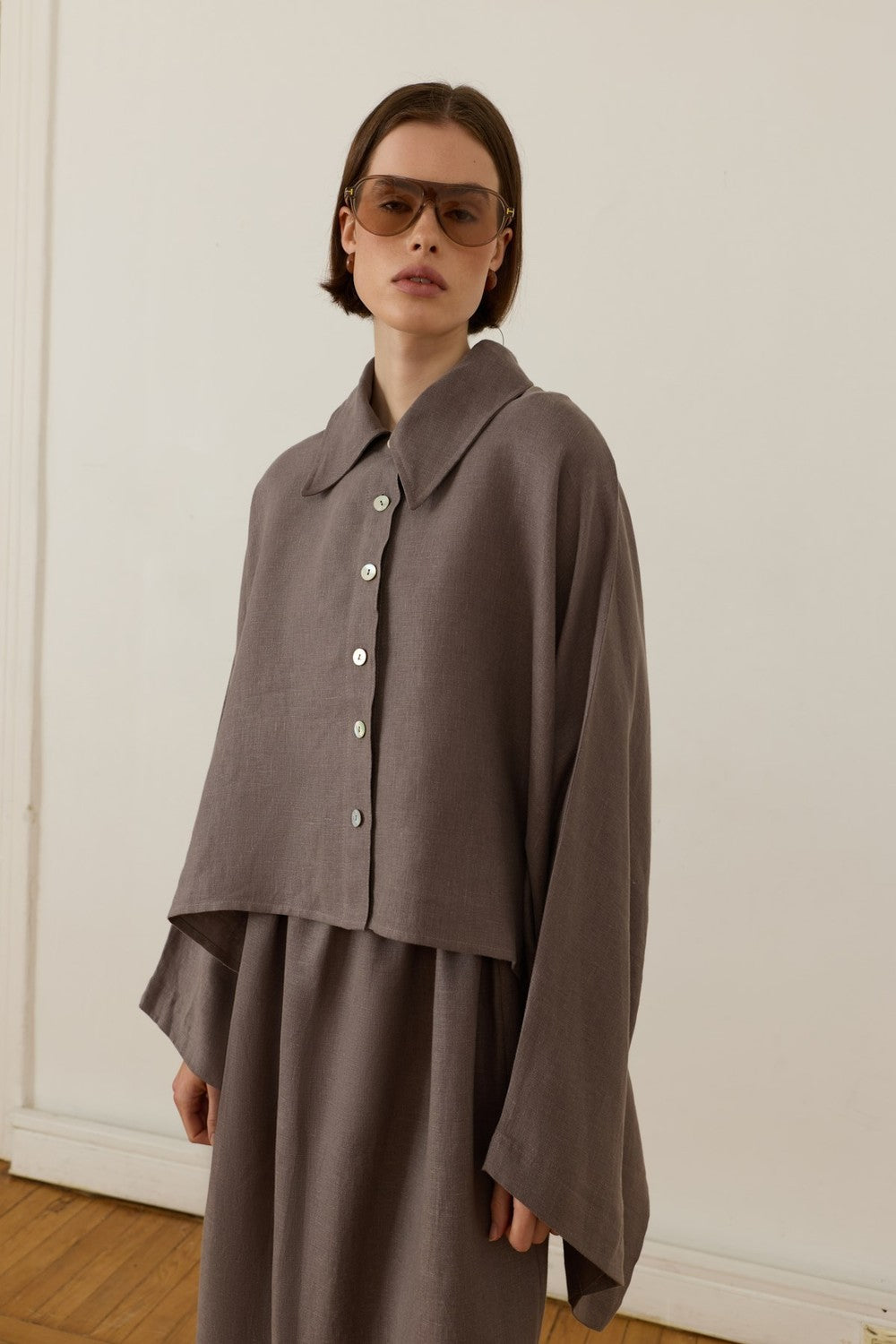 Ruwa Shirt Coffee