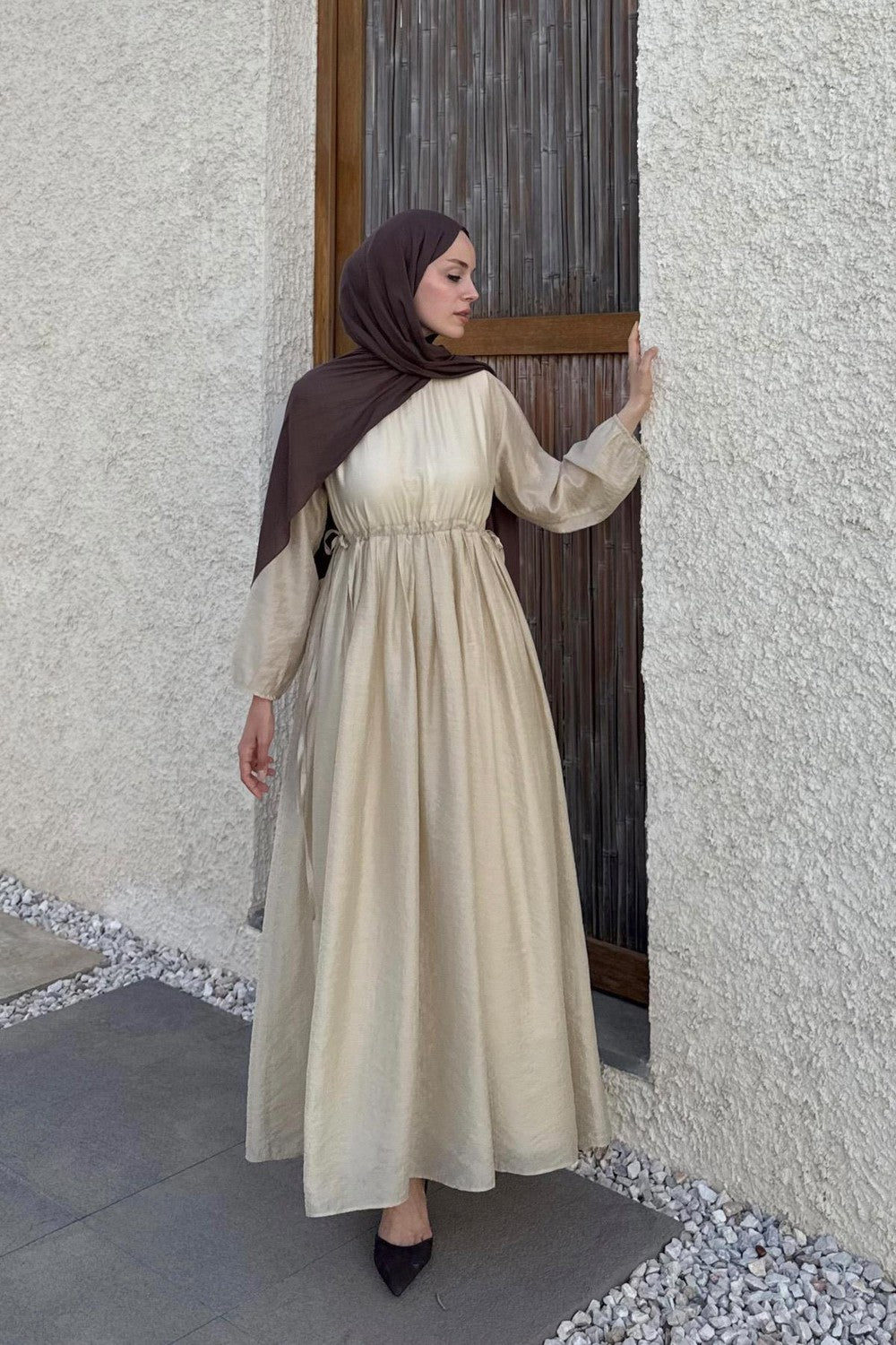 Perla Elbise Kahve