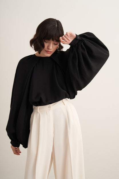 Taleen Wide Leg Palazzo Pants Dark Brown